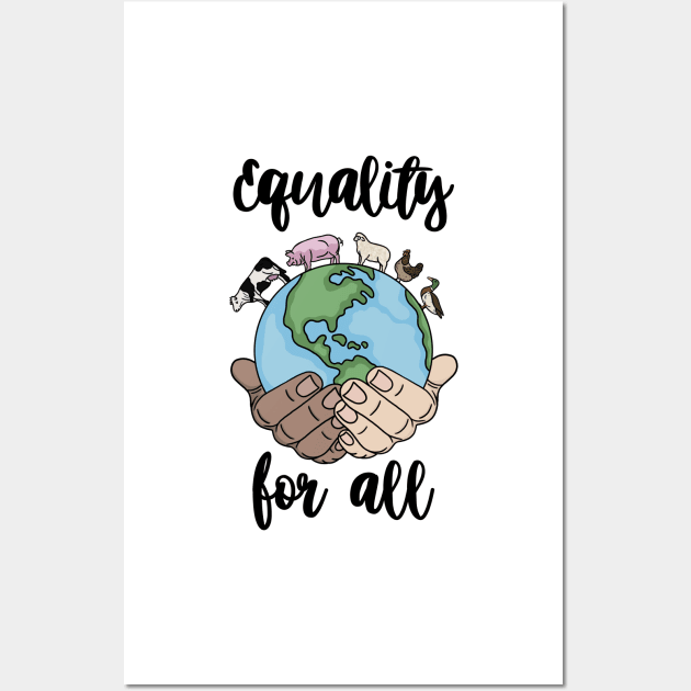 Equality for all Wall Art by NicoleHarvey